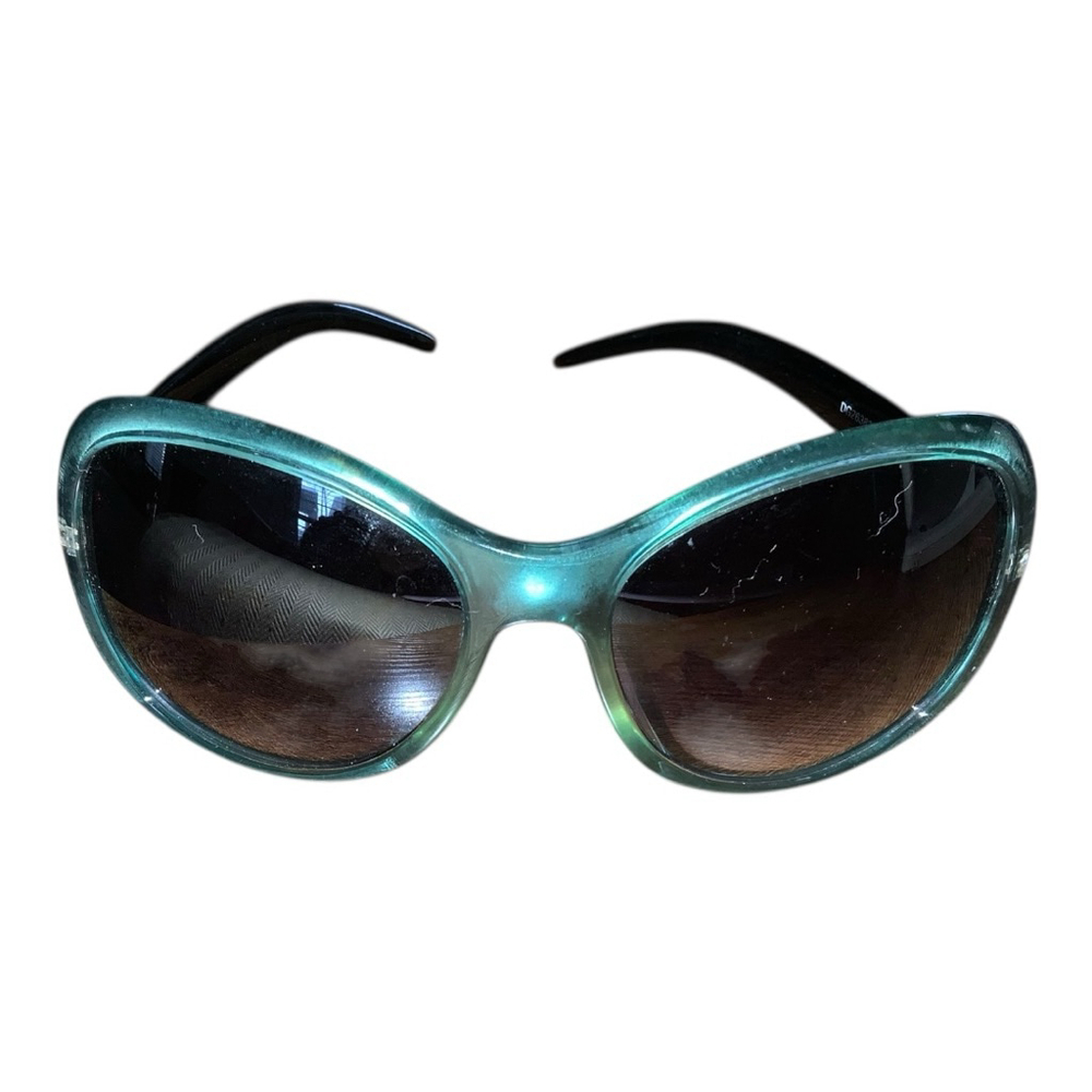 Dolce and Gabbana Teal Black Vintage Sunglasses